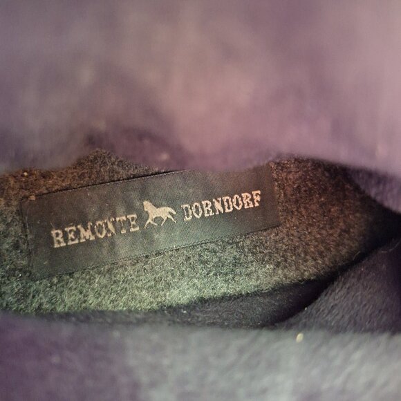 Remonte Dorndorf Ankle Boots Women’s 38 US 7-8‎ Purple Slouch Biker Moto - Picture 2 of 11